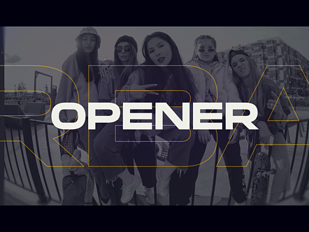 AE模板|多屏酷炫创意动态都市嘻哈拍摄摄影展示作品集