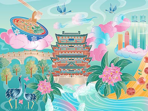 南昌印象餐饮城市主题包装及文创设计