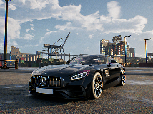 奔驰AMG-GT-2020 UE渲染