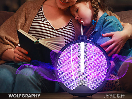 电商详情 | 灭蚊拍 | WOLFGRAPHY