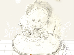 一些绘本创作草图