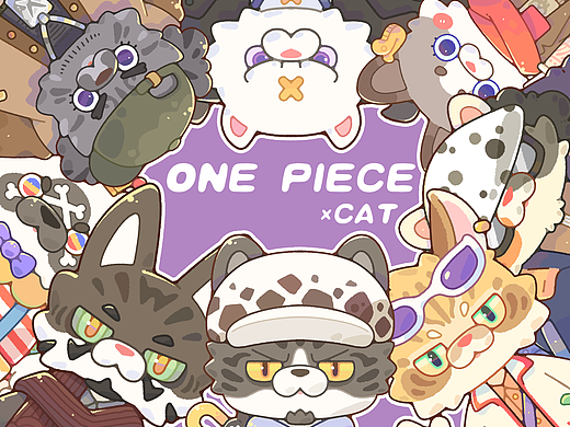 ONE PIECE X CAT 海贼王-猫猫系列【第二弹】