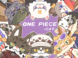 ONE PIECE X CAT 海贼王-猫猫系列【第二弹】
