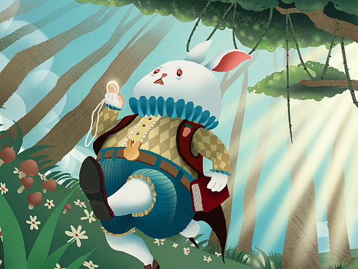 绘本风格插画