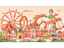 农夫山泉茶派|美好的世界|水果游乐园