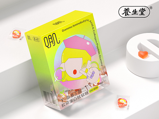 养生堂Q肌包装全案策划设计