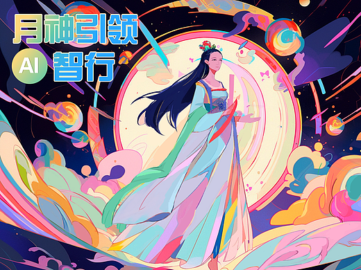 永乐宫｜月神引领，AI智行