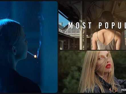 AE模板|多屏时尚创意街拍博主宣传模特展示动画片头