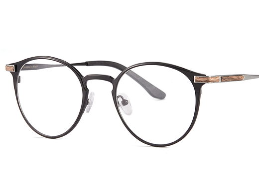 深圳钛架眼镜工厂_女式猫眼钛光学眼镜MF6739-新创森