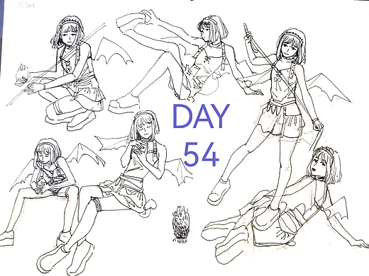 #速写60天挑战赛#day54@速写班长