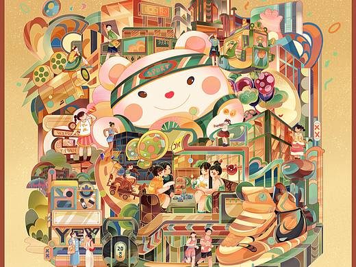 商场主视觉——活力新天体