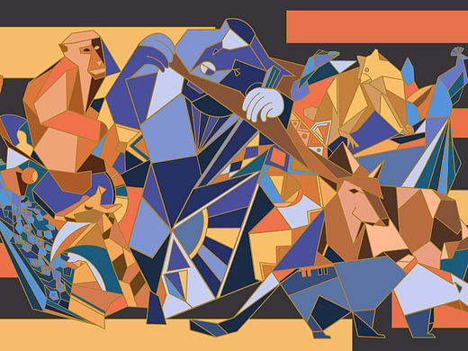 彩云之南-生态（个人主页-ZNTUxNDQ0ODQ=） - 图案 - 站酷设计师不会设计的小李原创素材 - 站酷ZCOOL