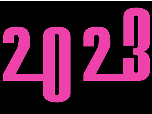 2023新年兔年海报图形创作