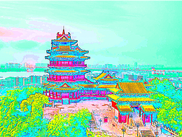 閱江樓插畫(huà)