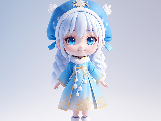 AI绘画-四季拟人