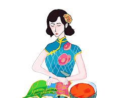 蜂蜜插画——远古