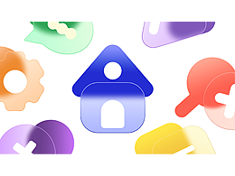 毛玻璃图标设计