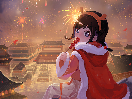 BJD新品|龙吟贺新春，和莉洛洛迈进红新的一年吧~
