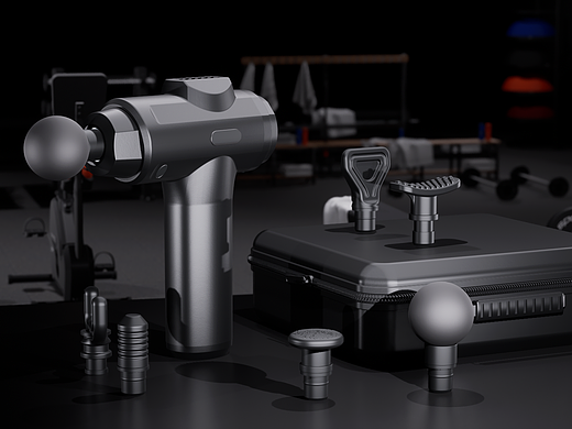 LAOBEN 筋膜槍動(dòng)畫（個(gè)人主頁-ZNjIwNTQ1Mjg=） - 產(chǎn)品 - 站酷設(shè)計(jì)師L_涌原創(chuàng)素材 - 站酷ZCOOL