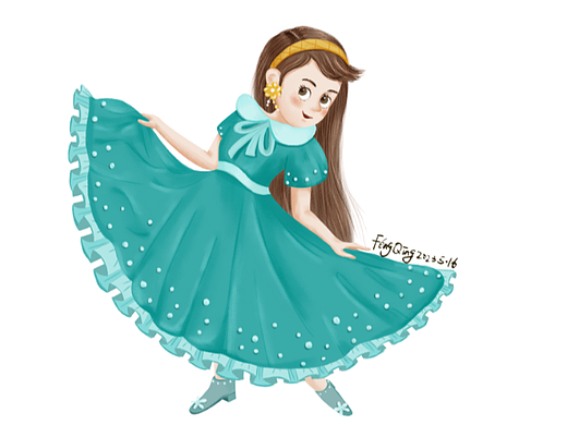 原创插画-头像打卡-16