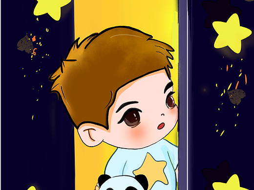 练习仿照繁星闪耀 永远的小胖（个人主页-ZNjIzOTk1NTI=） - 创作习作 - 站酷设计师那年那月那个人原创素材 - 站酷ZCOOL