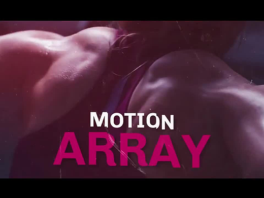 PR模板|酷炫时尚设计活力高级文字动画过渡效果标题