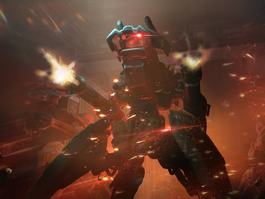 机甲工厂速写（个人主页-ZNjE1ODAxNDA=） - 概念设定 - 站酷设计师云轩0917原创素材 - 站酷ZCOOL