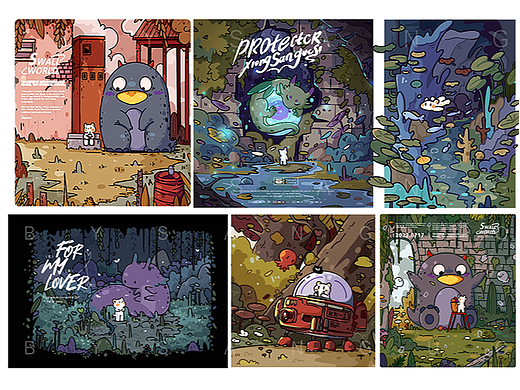 上半年作品整理（個(gè)人主頁(yè)-ZNjExOTM5NjQ=） - 商業(yè)插畫 - 站酷設(shè)計(jì)師熊三果四原創(chuàng)素材 - 站酷ZCOOL