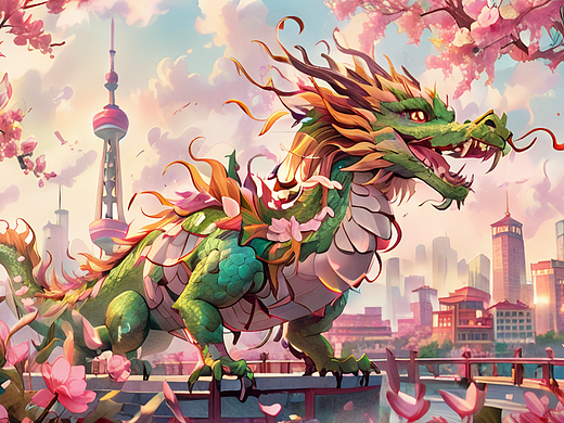 樱花龙舞：东方梦境