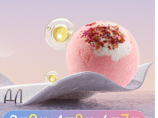 泡澡球创意场景及排版（个人主页-ZNjYyNjA4NDA=） - 电商 - 站酷设计师zxlzk原创素材 - 站酷ZCOOL