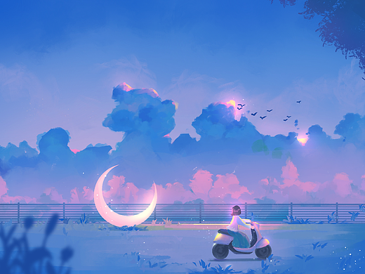 下班路上的风景