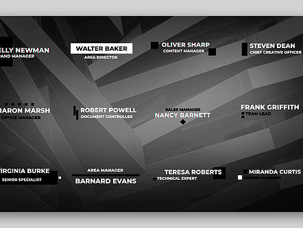 AE模板|故障开场特效字幕展示企业标题广告片头