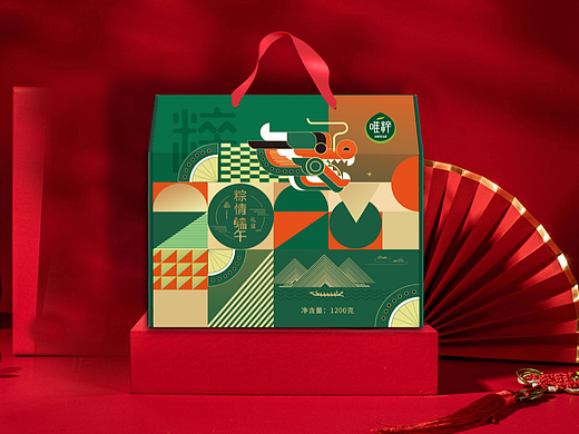 月饼-粽子礼盒包装