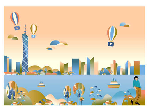 矢量插画创作2023，AI绘制