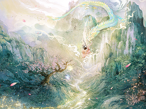 《御剑桃花昆山晚 》封面|人生若尘霜，天道邈悠悠