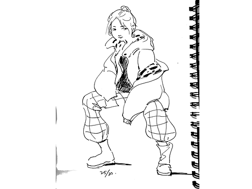 30天速写打卡25/30