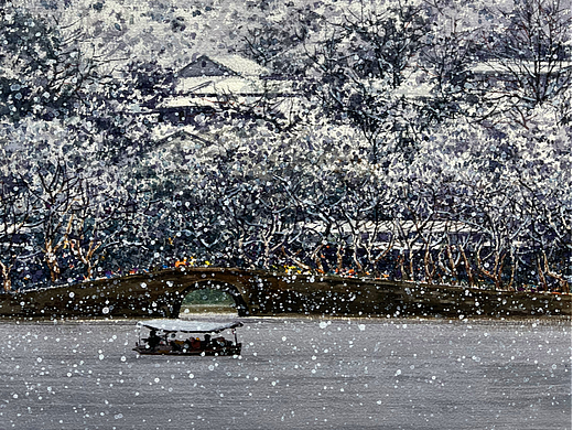 2022 西湖有雪