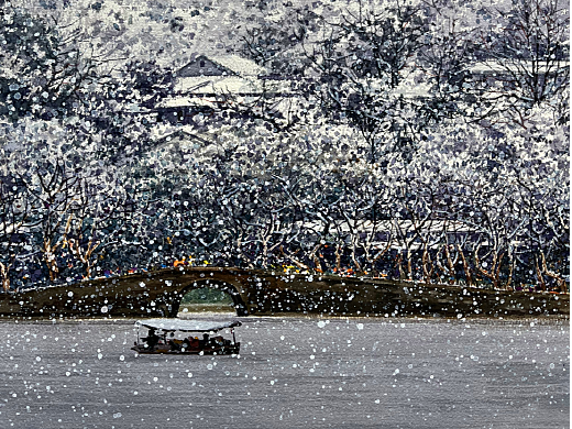 2022 西湖有雪