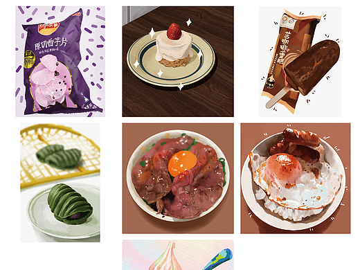 美食绘画计划 第二弹 合集