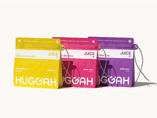 「JUICE+漱口水」HUGGAH Mouthwash Packaging Design