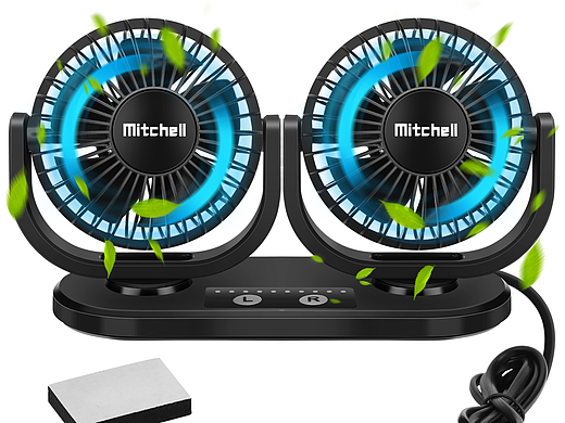 车载风扇 亚马逊主图 A+