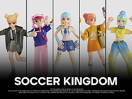 風(fēng)格化足球人物IP設(shè)計(jì)