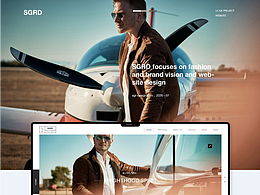 高端品牌服装网站设计