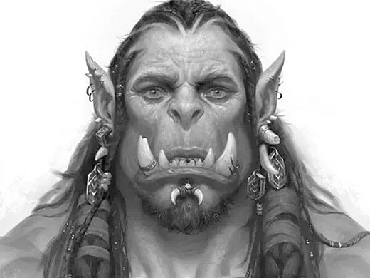 【maya】从box开始制作兽人头部模型。maya角色建模