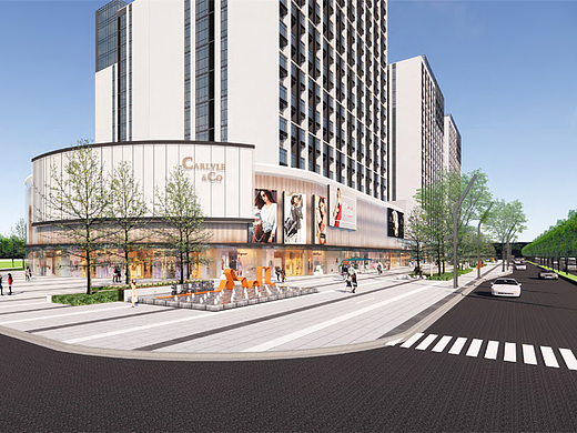 东悦城二号院景观概念方案设计|当代景观规划