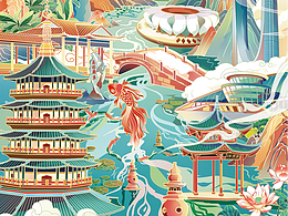 国潮画风
