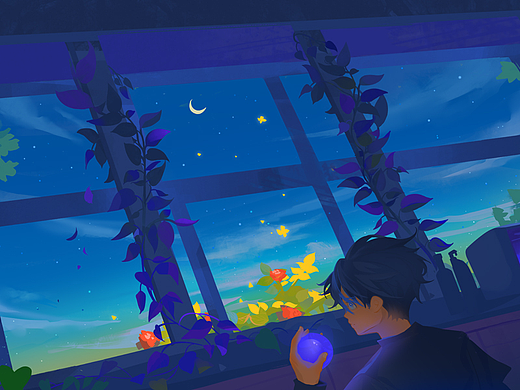 夜幕降临-卷卷顾