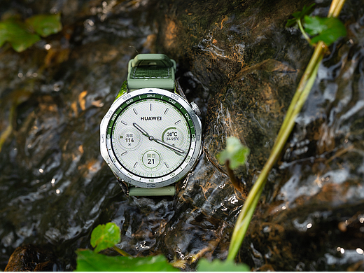 华为WATCH GT 4·46mm 云杉绿