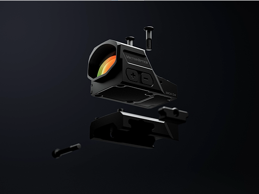 三维产品动画 | 红点光学瞄准镜 RED DOT SIGHT