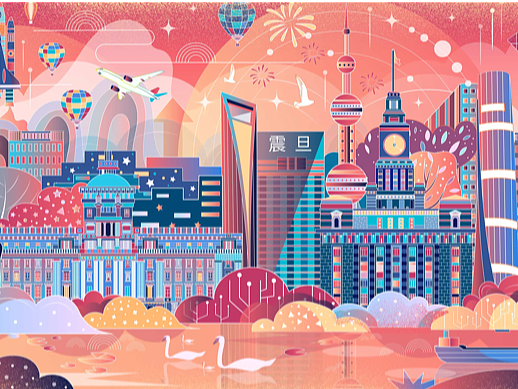 日报风商业插画